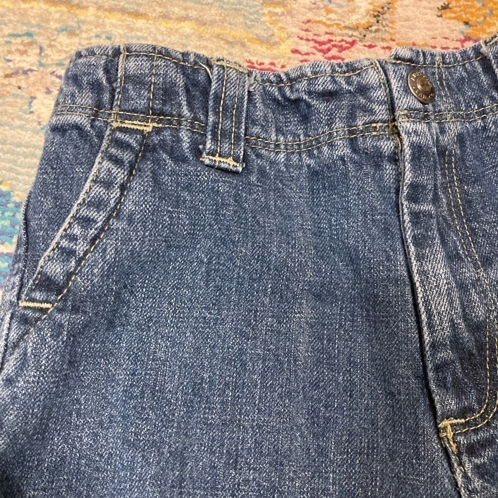 Arizona Jean Company Blue Cargo Denim Jeans Size 4T - Picture 2 of 9